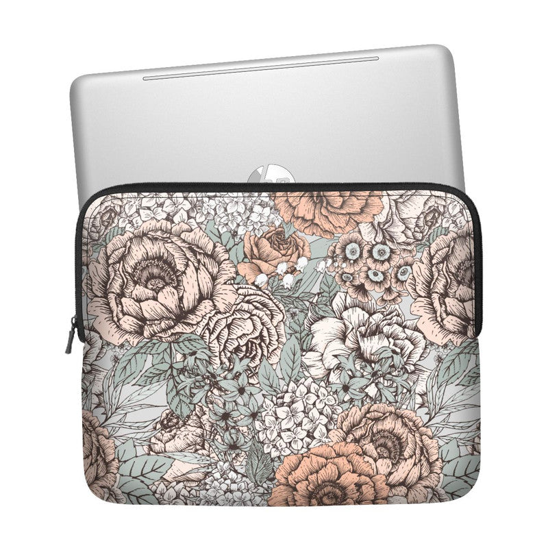 Floral Print 4 Laptop Sleeve