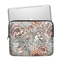 Floral Print 4 Laptop Sleeve