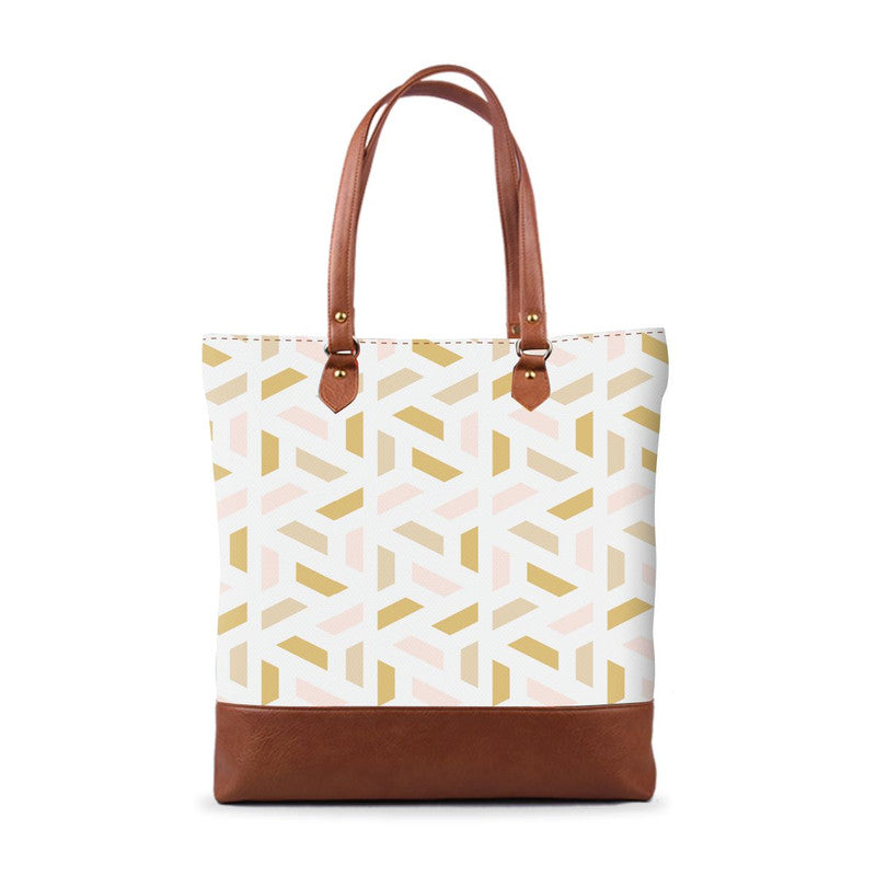 Geometric Pattern 5 Tall Tote Bag