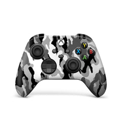Grey Camo Joystick Controller Skin