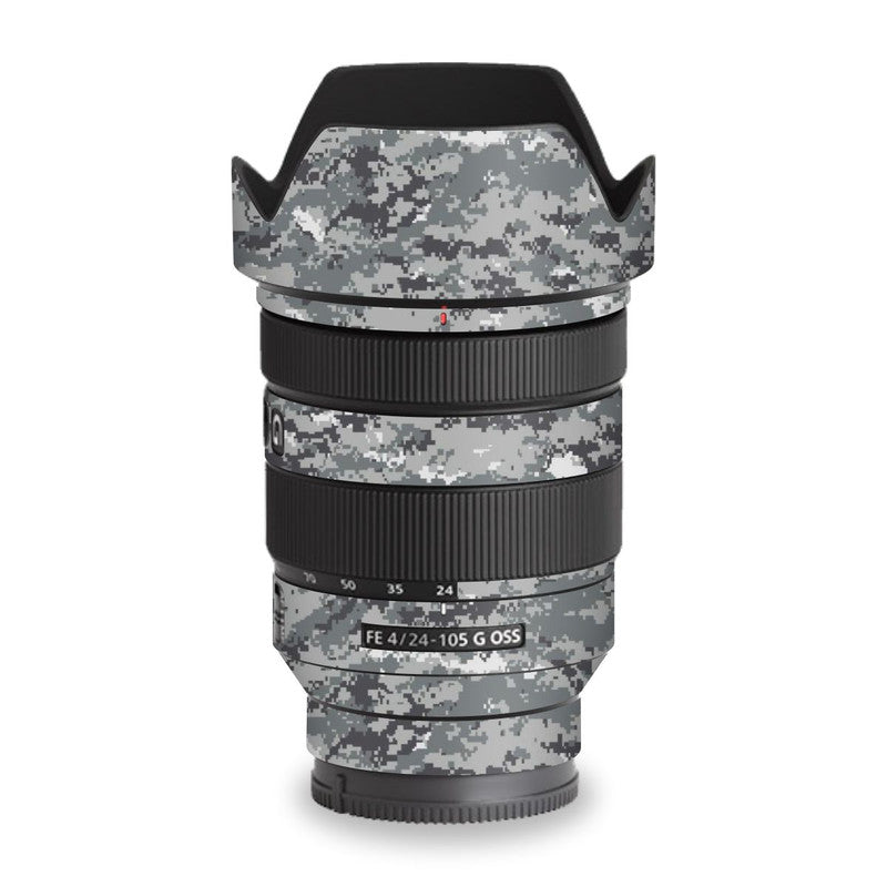Digi Grey Camo Lens Skins