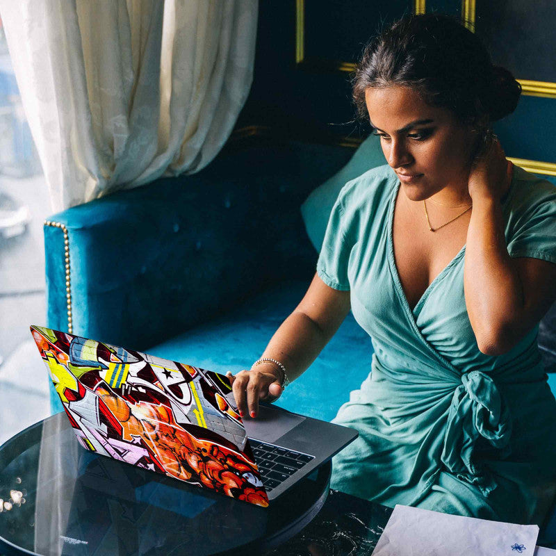 Laptop Skins & Wraps in India by WrapCart. Best quality 3M laptop stickers and wraps with perfect cutting