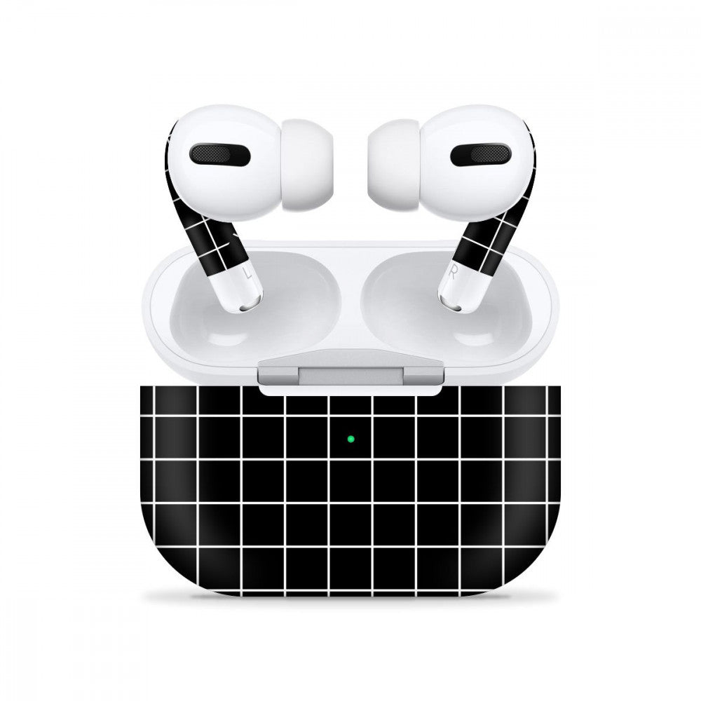 Airpods Pro Squares Black