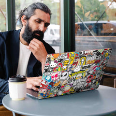 Laptop Skins & Wraps in India by WrapCart. Best quality 3M laptop stickers and wraps with perfect cutting