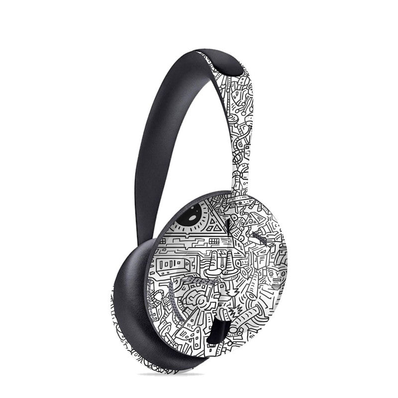 Robotic Doodle Bose Headphone 700 Skin