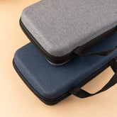 Pack Of 2 - Denim Organizer Large Case for Electronics Accessories - Charger/Hard Drive/USB Cables/Power Bank/Earphones & More