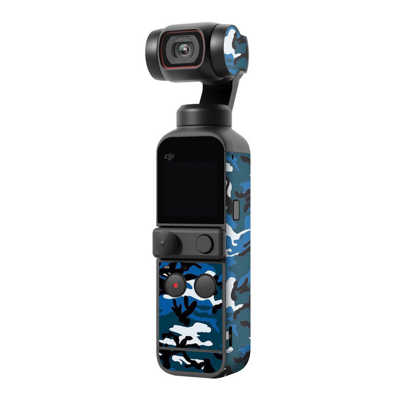 Dark Blue Camo Gimbal Skin