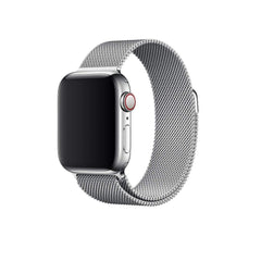 Metal & Silicon Apple Watch Strap 44 45 46 49 MM For iwatch