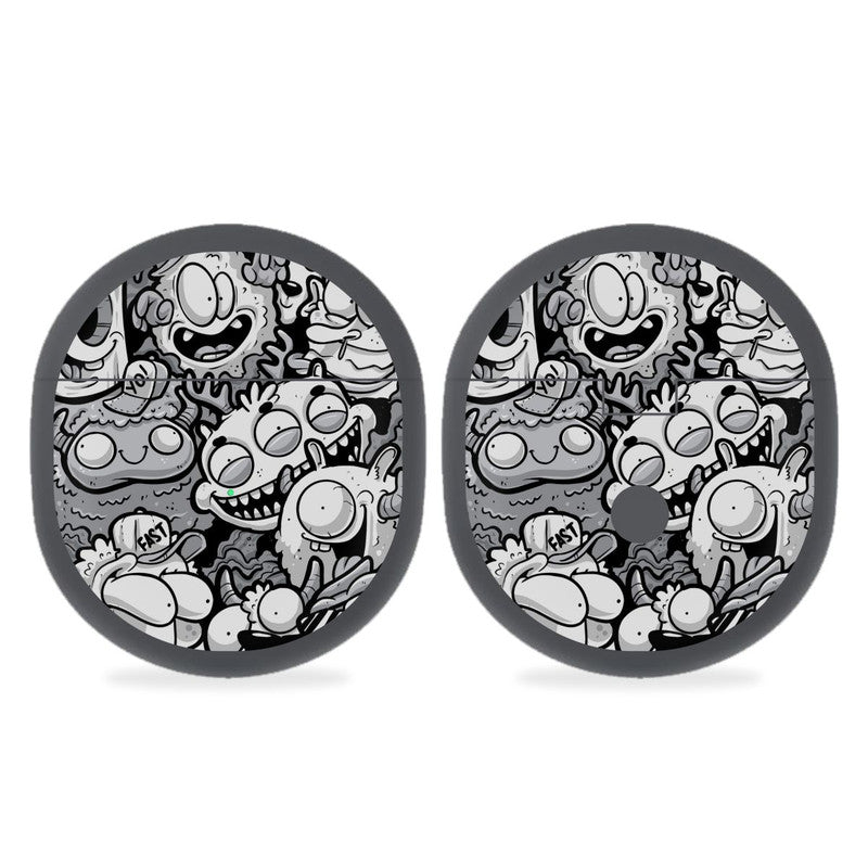 Oneplus Buds Doodle Monster Skins