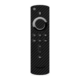 Black Carbon Fire TV Stick Remote Skin