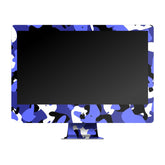 Army Blue Apple iMac Skin
