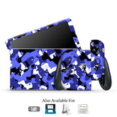 Army Blue Nintendo Skin