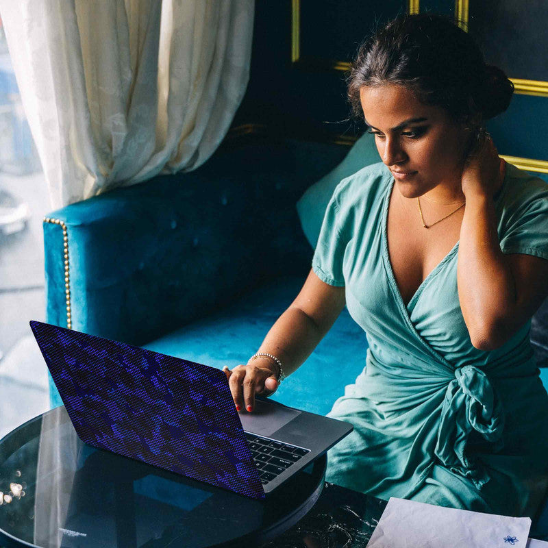 Aesthetic Purple Laptop Skins