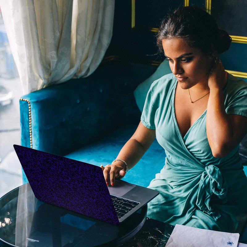 Aesthetic Purple Laptop Skins