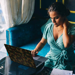 Aesthetic Purple Laptop Skins