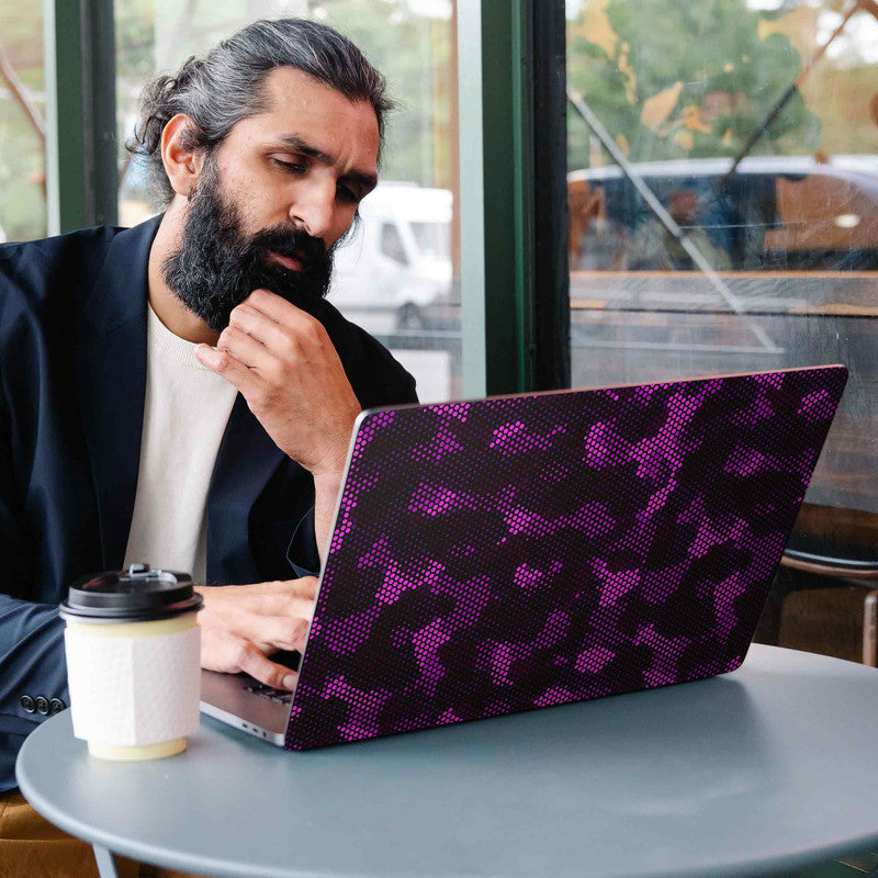 Aesthetic Purple Laptop Skins