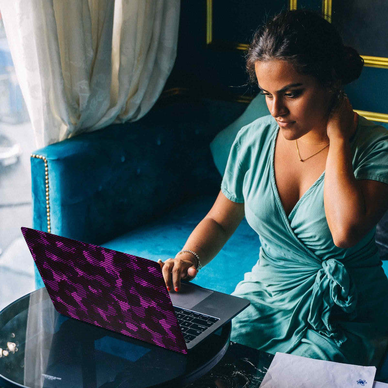 Aesthetic Purple Laptop Skins