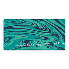 Flowy Custom Name TechMat - Extra Large Mouse Pad