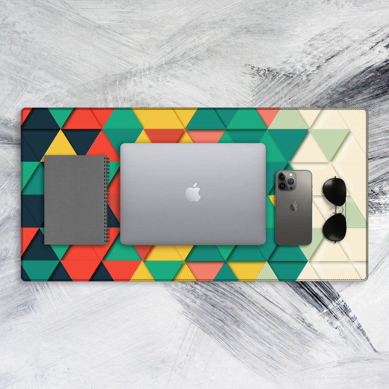 Triangle Art 1 Tech Mat - Extra Large Office Desk Mat