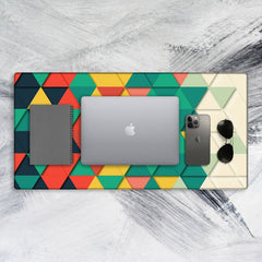 Triangle Art 1 Tech Mat - Extra Large Office Desk Mat