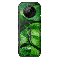 Green Leaves Insta 360 Skin