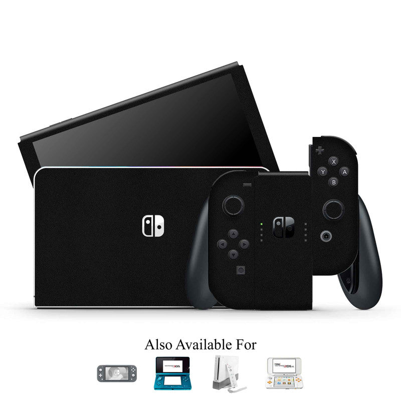 Matte Black Nintendo Skin