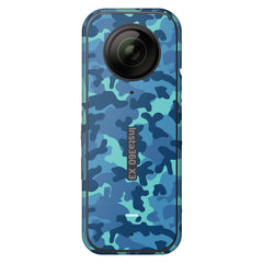 Grove Blue Camo Insta 360 Skin