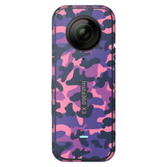 Grove Purple Camo Insta 360 Skin