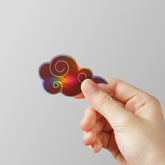 Holographic & Neon Laptop Stickers