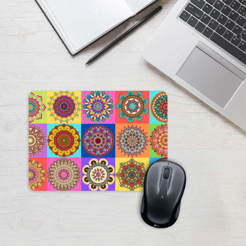 Mandala mesh Mouse Pad