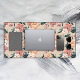 Blooming Flower 1 Tech Mat - Extra Large Office Desk Mouse Pad