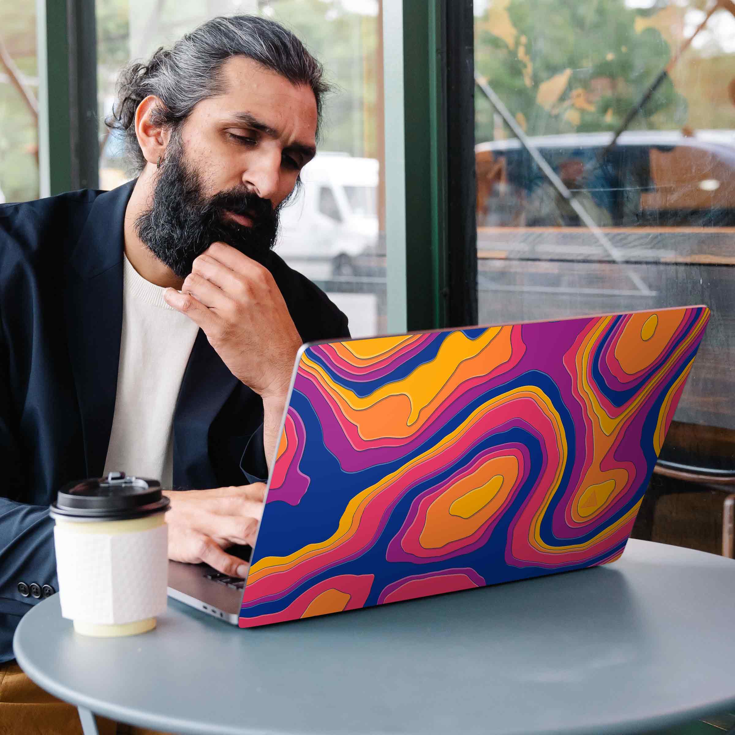 Laptop Skins & Wraps in India by WrapCart. Best quality 3M laptop stickers and wraps with perfect cutting