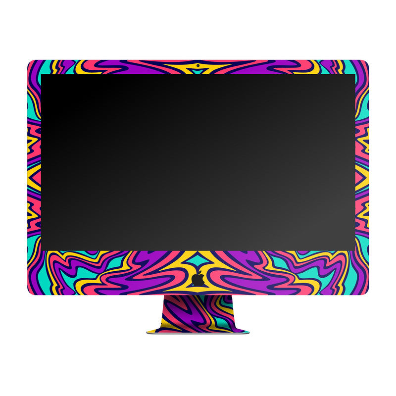 Psychedellic 4 Apple iMac Skin