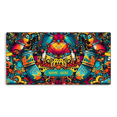 Street Grafitee Custom Name TechMat - Extra Large Mouse Pad