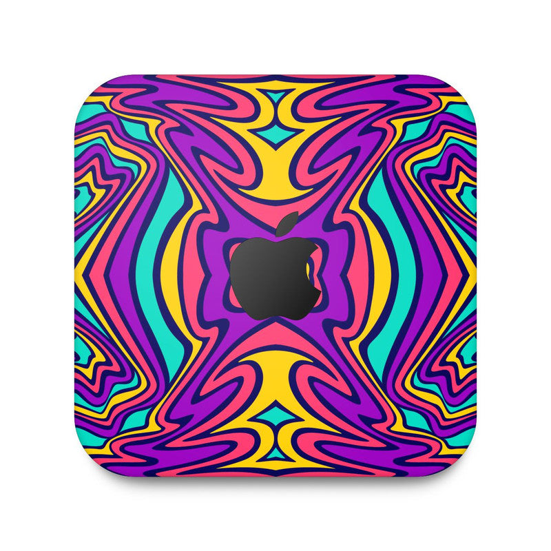 Psychedellic 4 Apple Mac Mini Skin