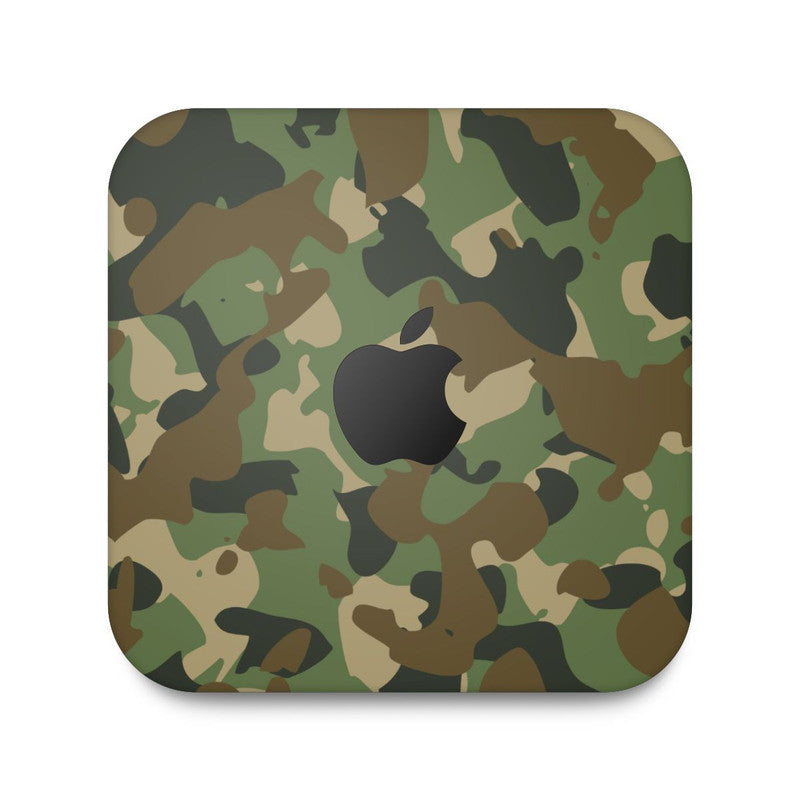 Army Green Apple Mac Mini Skin