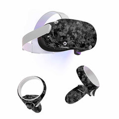 Black Pop Skin For Meta Oculus Quest 3 VR