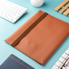 iPad/Tab/Dairy/Accessories Leather Organizer - With Rubber Band