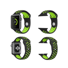 Metal & Silicon Apple Watch Strap 44 45 46 49 MM For iwatch