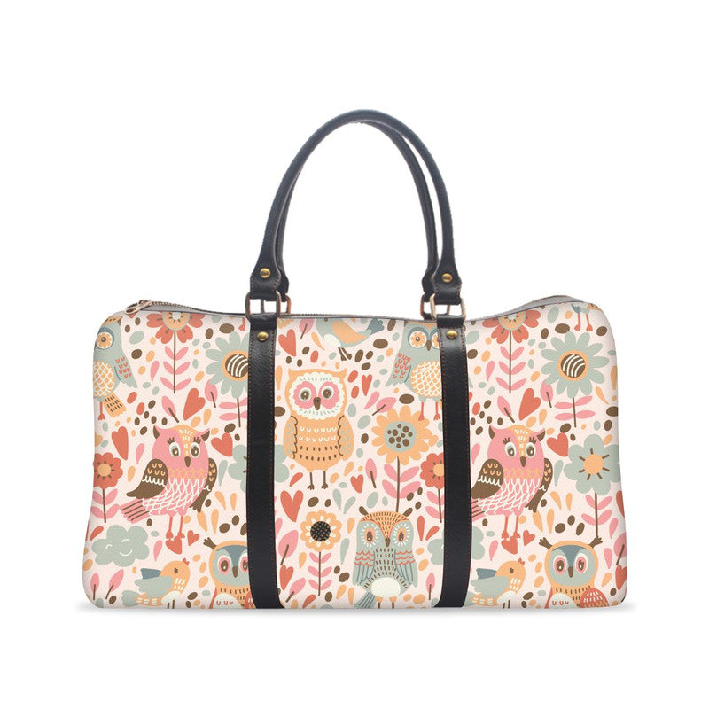 Abstract Owl Duffle Bag