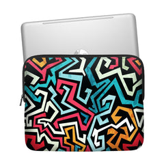 The Colourful Lines Abstract Laptop Sleeve