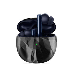 Black Prism Skin For Realme Buds Air 2