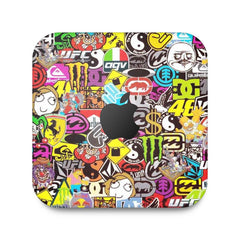 Sticker Bomb 2 Apple Mac Mini Skin