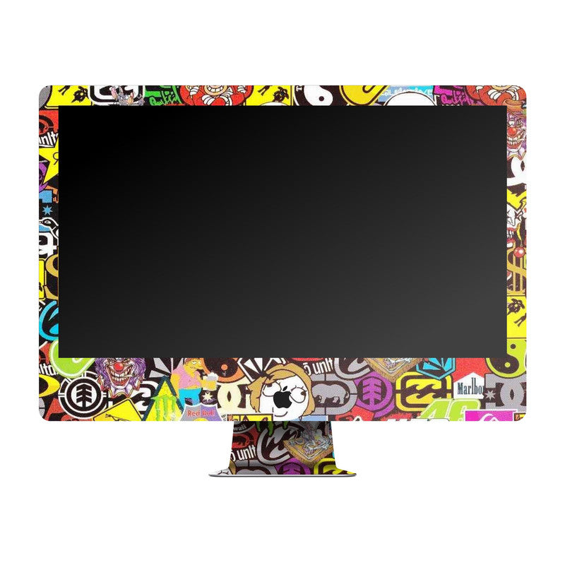 Sticker Bomb 2 Apple iMac Skin