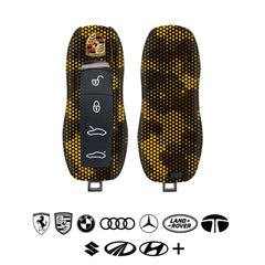 matrix-design-yellow-car-key-skins