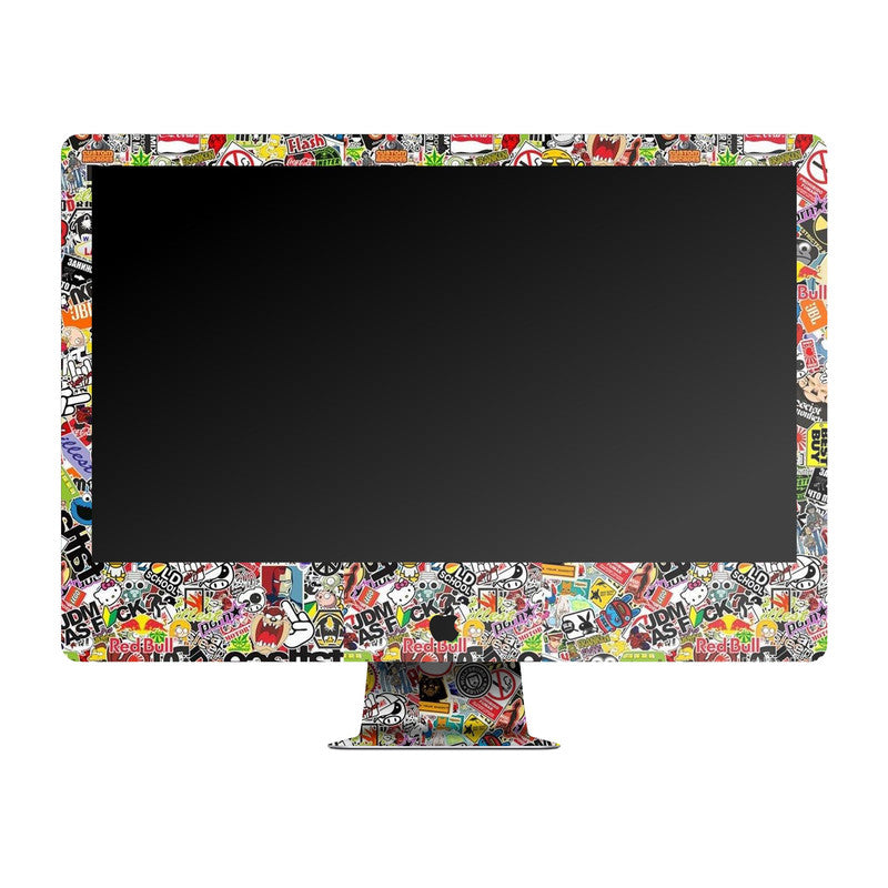 Sticker Bomb 4 Apple iMac Skin
