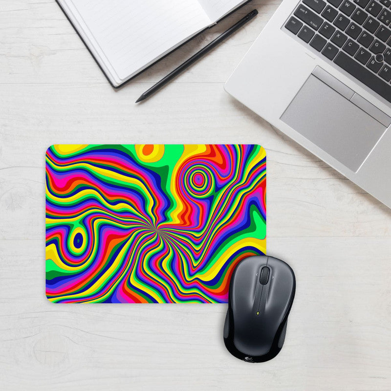 Psychedellic 1 Mouse Pad