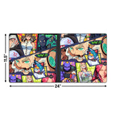 Shogun's Serenity Tech Mat - Extra Large Gaming Mouse Pad