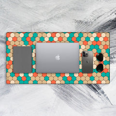 Color Comb Tech Mat - Extra Large Mouse Pad