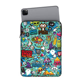 Blue Abstract iPad Sleeve